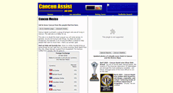 Desktop Screenshot of cancunassist.com