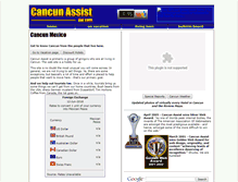 Tablet Screenshot of forum.cancunassist.com